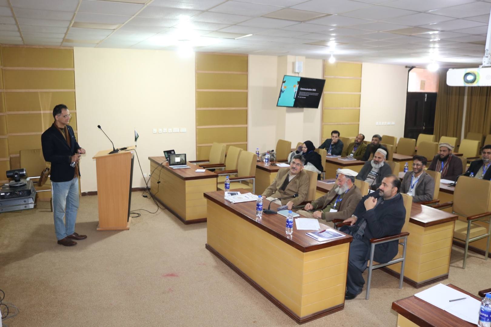 Capacity Building Training Program Underway at Abbottabad UST