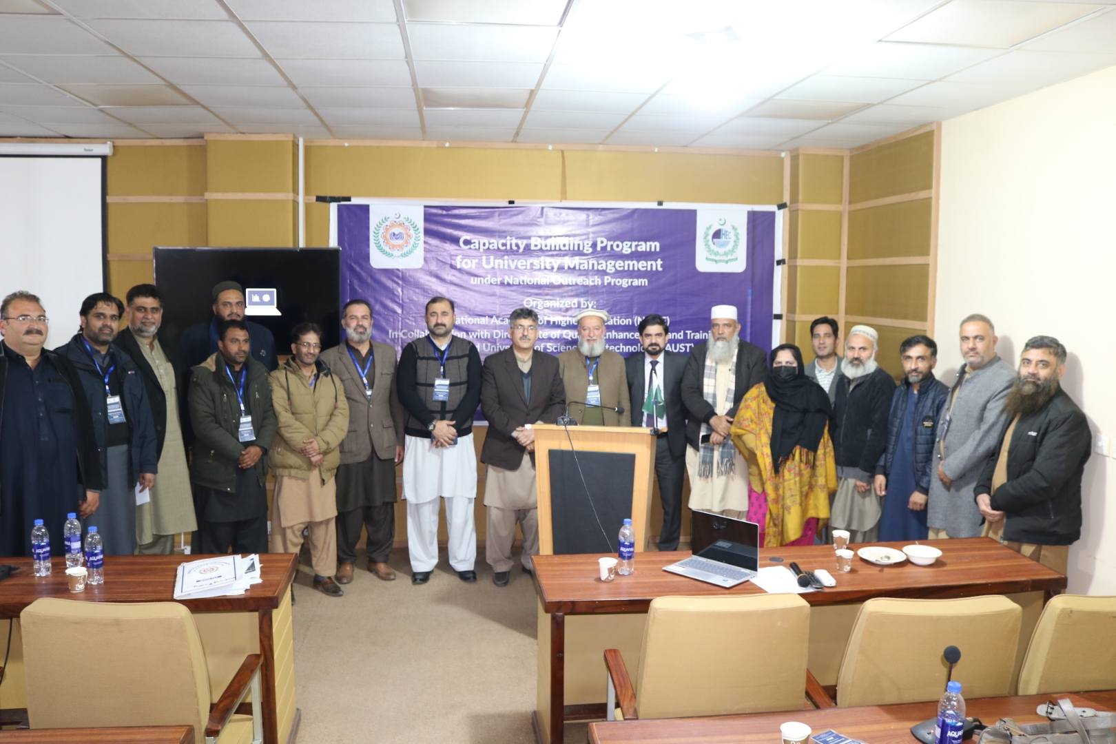 Capacity Building Training Program Underway at Abbottabad UST