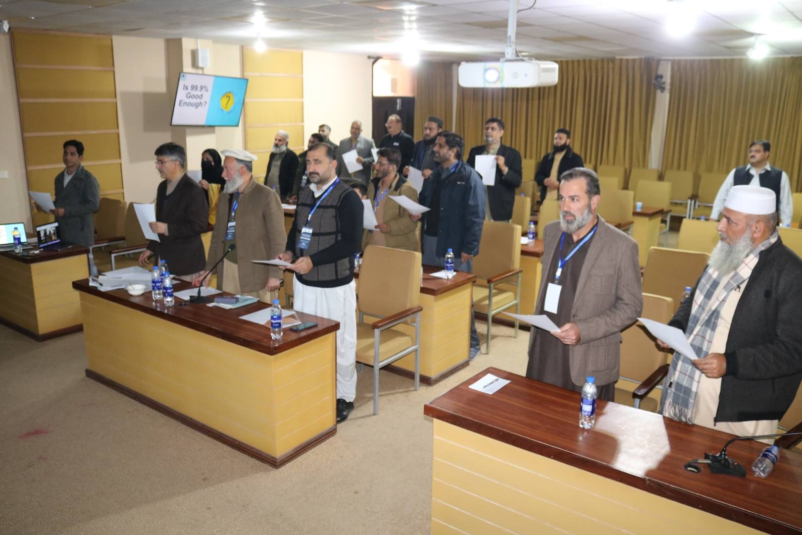 Capacity Building Training Program Underway at Abbottabad UST