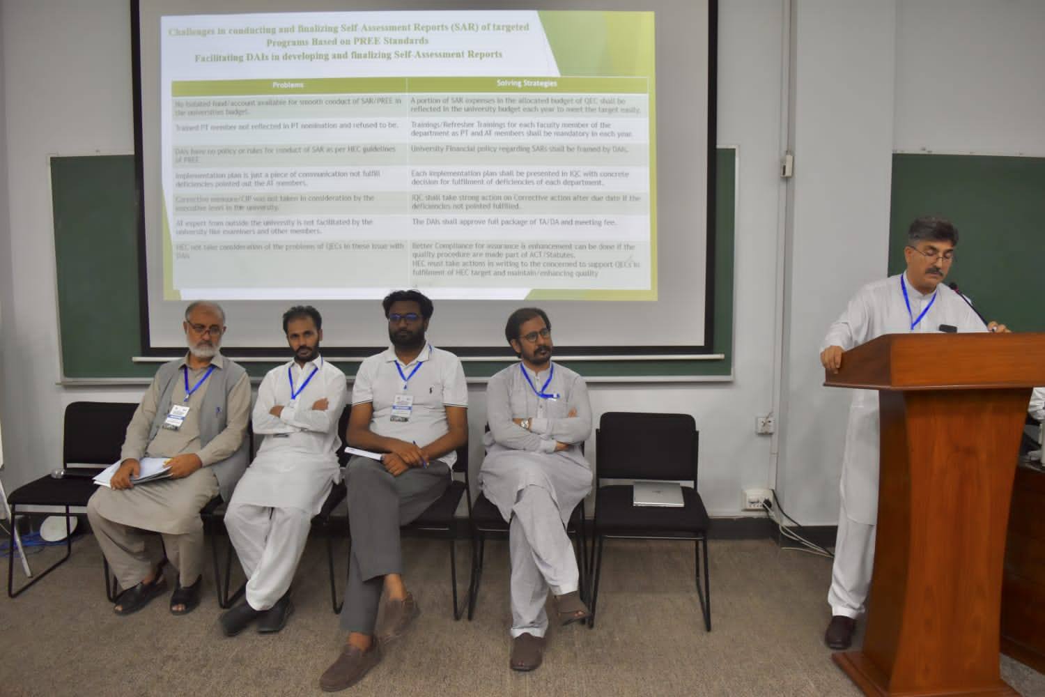 Director DQE, Abbottabad UST, Dr. Saifullah Khan, Participates in HEC’s Regional Progress Review Meeting 2025 at IMSciences Peshawar