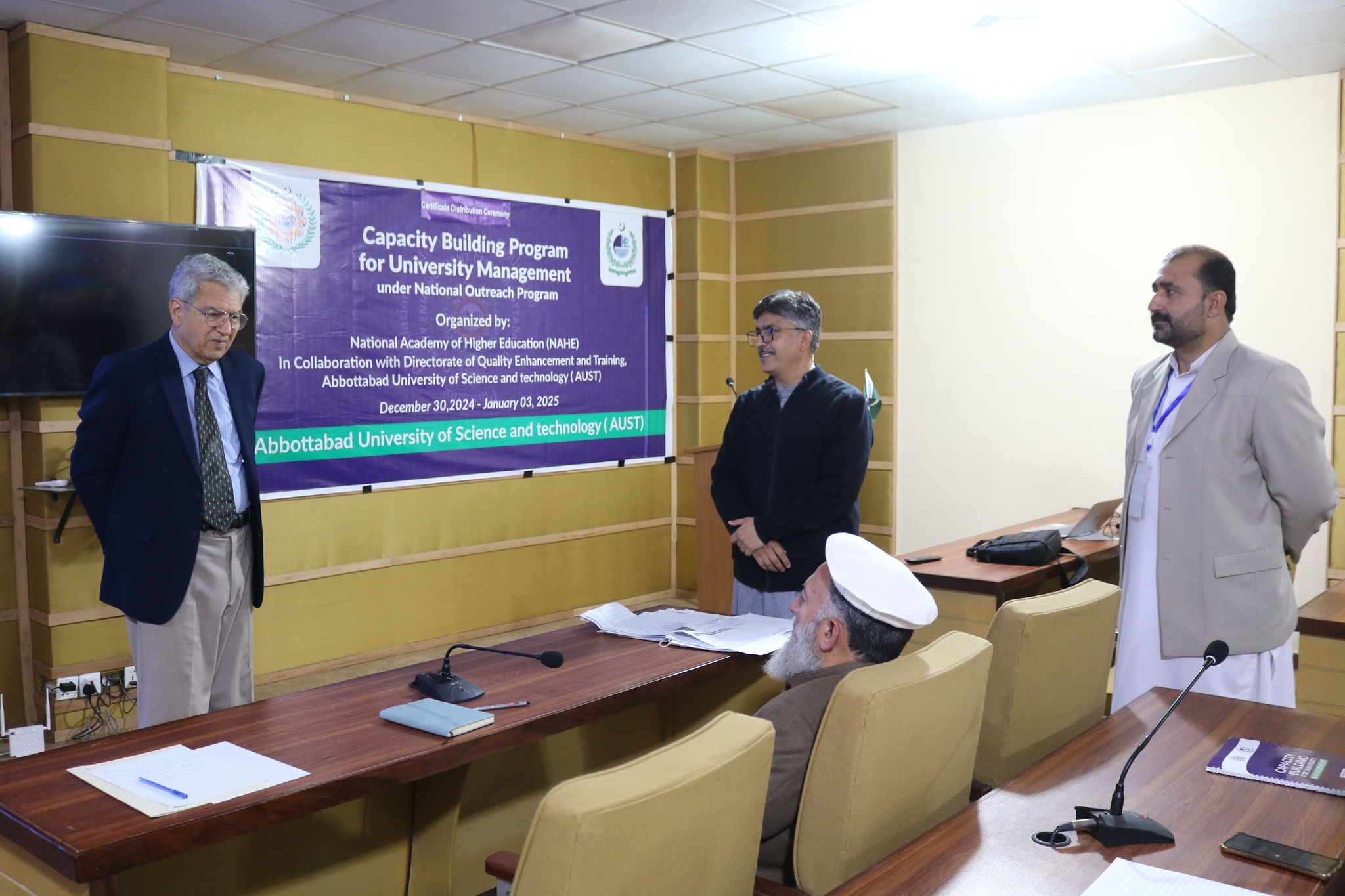 One-Week Capacity Building Training Program Concludes at AUST